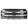 Grille Assembly, Textured Black Shell and Insert