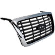 Limited Grille Chrome Shell with Painted Black Insert