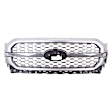 Platinum Grille Silver Shell and Insert CAPA Certified