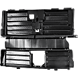 Active Grille Shutter, With Actuator and Motor
