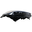 Passenger Side Headlight, without Bulb, Halogen/LED Combo, Clear Lens, Sport Model, 6 Cyl., 3.5L Engine