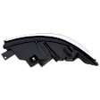 Passenger Side LED Headlight, with Bulb
