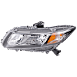 Driver Side Headlight, with Bulb, HID/Xenon, with HID bulb and ballast, CAPA Certified