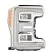 Passenger Side LED Headlight, With bulb(s), CAPA Certified