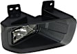 Front, Passenger Side Fog Light, With bulb(s), LED