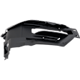 Front, Passenger Side Fog Light Trim, Textured Black, CAPA CERTIFIED