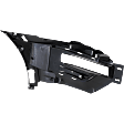 Front, Driver Side Fog Light Trim, Textured Black, CAPA CERTIFIED