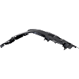 Front, Driver Side Fog Light Trim, Textured Black, CAPA CERTIFIED