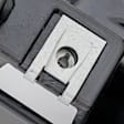 Front, Driver Side Fog Light Trim, Textured Black, CAPA CERTIFIED