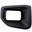 Front, Passenger Side Fog Light Trim, Textured Black