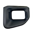 Driver Side Fog Light Trim, Textured Black, CAPA Certified