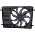 OE Replacement Radiator Fan, Single fan