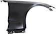 Front, Passenger Side Fender, Aluminum