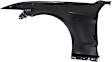 Front, Passenger Side Fender, Aluminum
