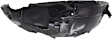 Front, Passenger Side Fender Liner, 6 Cyl., 3.5L Engine