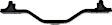 Radiator Support Lower Crossmember, 6.2L and 6.7L Engines, Primary