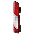 Driver Side Halogen Tail Light, with Bulb, For Models with Dual Rear Wheels, CAPA CERTIFIED