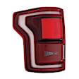 Driver Side Tail Light, with Bulb, LED, Red Lens, CAPA CERTIFIED