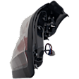 Passenger Side, Outer Tail Light, with Bulb, LED, Clear and Red Lens, CAPA CERTIFIED