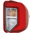 Passenger Side LED Tail Light, with Bulb, CAPA Certified