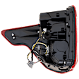 Passenger Side LED Tail Light, with Bulb, CAPA Certified