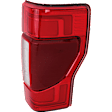 Passenger Side LED Tail Light, With bulb(s), OE Replacement, CAPA Certified