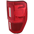 Passenger Side Tail Light, with Bulb, LED, For Models with Blind Spot Detection