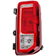 Passenger Side Halogen Tail Light, With bulb(s), OE Replacement, CAPA Certified