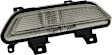 Center Back Up Light With bulb(s) CAPA Certified