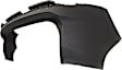 Rear, Upper Primed Bumper Cover, With Parking Aid Sensor Holes, With Tow Hook Hole, CAPA Certified