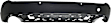 Rear, Lower Textured Bumper Cover, CAPA Certified