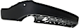 Rear, Lower Textured Bumper Cover, CAPA Certified