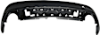 Rear, Lower Textured Bumper Cover, CAPA Certified