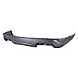 Rear, Lower Textured Bumper Cover, CAPA Certified