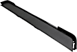 Front, Driver or Passenger Side Bumper Trim, Textured Black, CAPA Certified