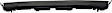 Front, Driver or Passenger Side Bumper Trim, Textured Black, CAPA Certified