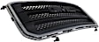 Grille Assembly, Chrome Shell with Dark Gray Insert