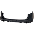 Rear, Upper Primed Bumper Cover