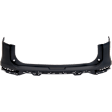 Rear, Upper Primed Bumper Cover