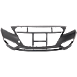 Front Primed Bumper Cover, Hybrid Models, CAPA CERTIFIED