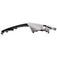Front, Driver Side, Upper Primed Bumper Cover 2.5L, 4Cyl, CAPA Certified