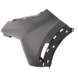 Front, Driver Side, Upper Primed Bumper Cover 2.5L, 4Cyl, CAPA Certified