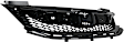 Grille Assembly, Painted Black Shell and Insert, CAPA CERTIFIED