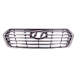 Grille, Gray, 6 Cyl., 3.3L Engine, CAPA CERTIFIED