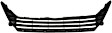 Lower Grille, 6 Cyl., 3.5L Engine, CAPA CERTIFIED