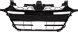 Grille Assembly, Painted Black, Grille