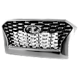 Grille, Chrome, CAPA Certified