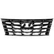 Grille, Chrome Painted Smoke Black