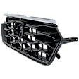 Grille Shell and Insert, Chrome Shell with Black Insert CAPA Certified