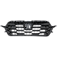 Grille Shell and Insert, Chrome Shell with Black Insert CAPA Certified